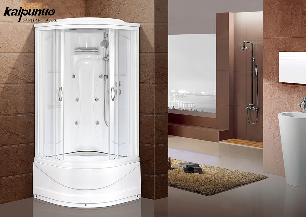 China Cuarto de baño exclusivo con puerta corrediza de vidrio y perfil de  aluminio Proveedores, Fábrica - Kaipunuo Sanitary Ware Co., Ltd.