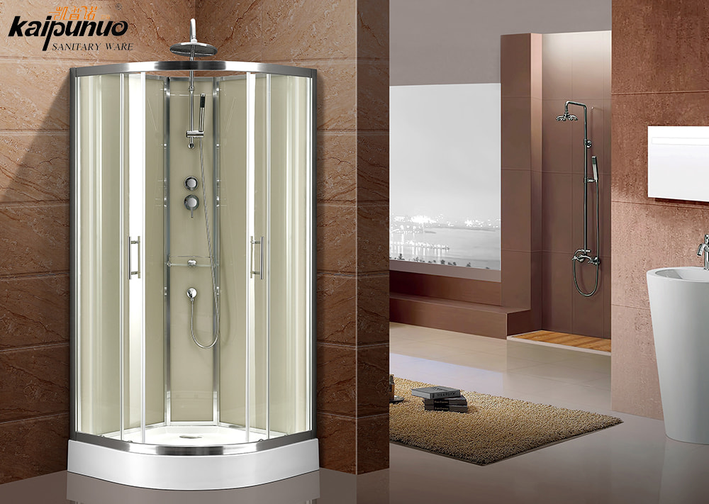 Cabinas de ducha de vidrio de perfil de aluminio personalizadas
